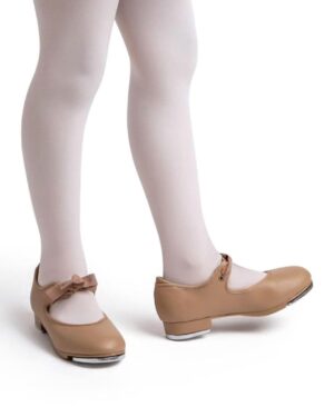 thick heel for great sounds! CAPEZIO "Cadence" CG19 TAP SHOES; durable quality